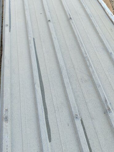 каменная вата: Профлист (профнастил) металлический, серый. Около 700 КВ/метр есть. 1 — 5