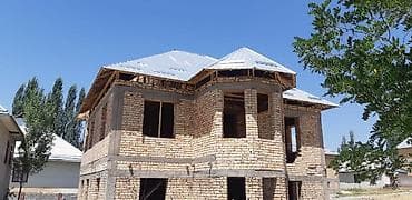 модульный дома: Двухэтажный частный дом (коробка с крышей), капитальная кирпичная — 3