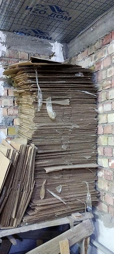 упаковочный мешок: Картон, складной 1 шт 6 сом б/у — 4