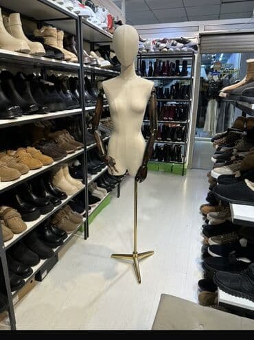 манекены для шитья: Напольный портновский/витринный манекен женской фигуры. - Тело — 1