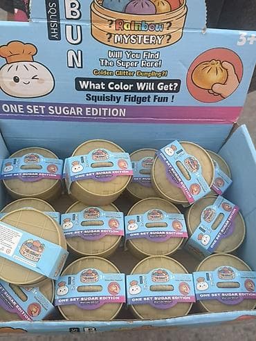 Сквиши-игрушка “Bun – One Set Sugar Edition” (для детей 3+). -