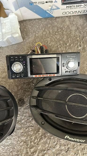 сабуфер колонки: Акустический комплект для авто Состав: - Автомагнитола Pioneer с — 1