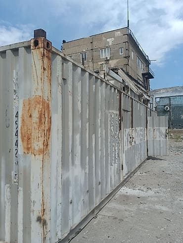 бытовку: Морской контейнер 40 футов (High Cube, ориентир по маркировке 2.6 m / — 3