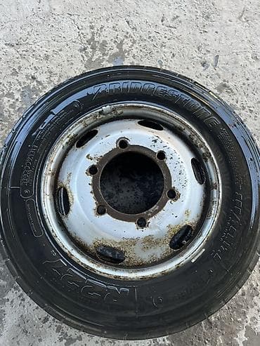 байыш: Дөңгөлөктөр монтажда 205 / 75 / R 17.5, 1 даана, Жүк ташуучу унаалар/Автобустар, Темир, тешиктери - 6 — 2