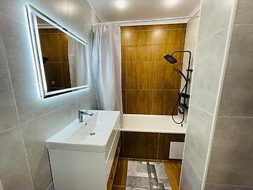 квартира бишкек 1: 2 бөлмө, 62 м², 106-серия, 8 кабат, Дизайнердик ремонт — 7