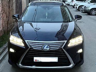 Lexus RX: 2017 г., 3.5 л, Автомат, Гибрид, Кроссовер