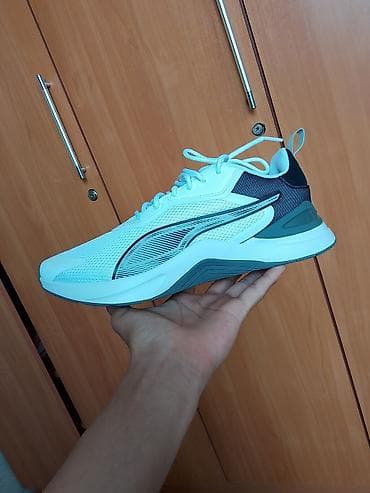 Спорттук бут кийим: Эркектердин кроссовкасы, 41, Puma, Жаңы, түсү - Ак, Акысыз жеткирүү — 4