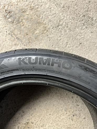 45: Пара летних шин Kumho 215/45 R17 91V - Размер: 215/45 R17 - Индекс — 4