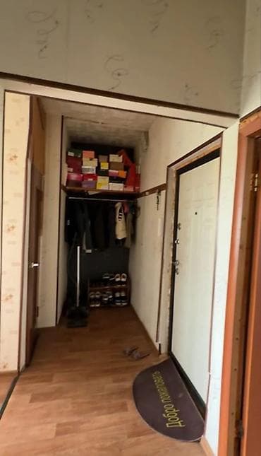 5: 2 комнаты, 50 м², Аламедин-1 мкр 105 серия, 5 этаж, Старый ремонт — 6
