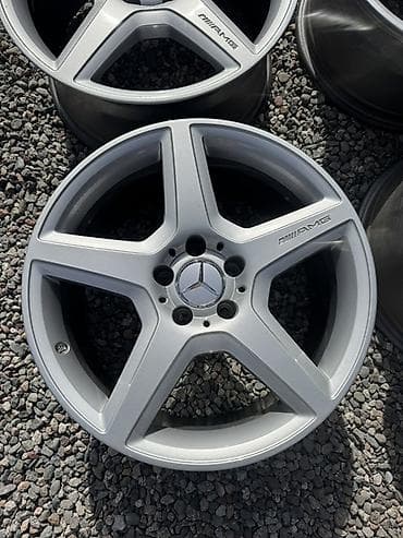 м 57: Литые Диски R 18 AMG, Комплект, отверстий - 5, Б/у — 3