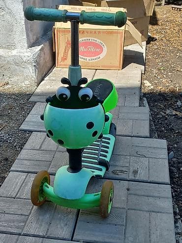 scoot: Детский самокат, Трёхколёсный, Б/у — 3