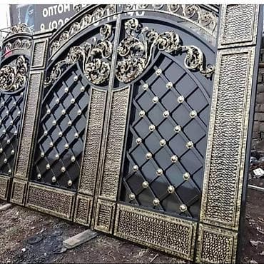 Стальные, Автоматические, Для частного дома, С калиткой, Оптом — 1