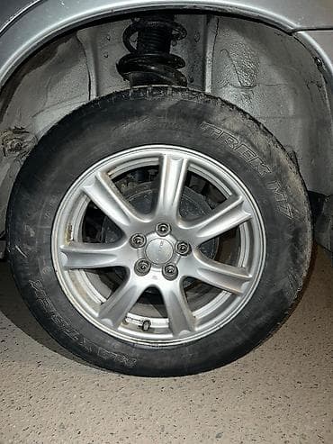 a 140: Колеса в сборе 215 / 60 / R 16, Зимняя шипованная, Б/у, Комплект, Легковые, Литые, отверстий - 5 — 2