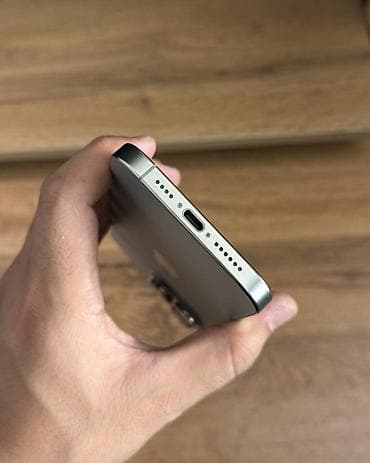 Техника и электроника: IPhone 15 Pro Max, Б/у, 256 ГБ, Серебристый, 83 % — 5