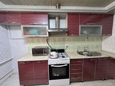 кухонный шкаф с раковиной: Кухонный шкаф, Б/у, Напольный, С мойкой — 1