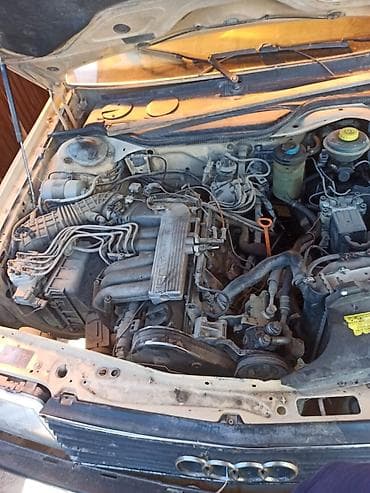 сары булун: Audi 100: 1990 г., 2 л, Кол менен иштөөчү, Бензин, Седан — 7