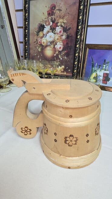 игрушечный комуз: Кружка времён СССР *"Троянский конь"*: - Ручная работа, *без единого — 1