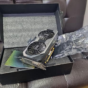 Видео карта, Колдонулган, Palit, GeForce GTX, 6 ГБ, ПК үчүн