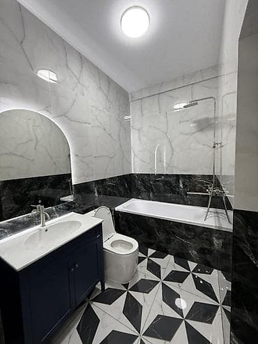 Батирлер: 3 бөлмө, 80 м², 7-мкр Элитка, 15 кабат, Дизайнердик оңдоо — 2