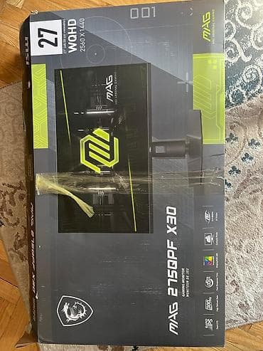hyper x cloud: Монитор, MSI, LCD, 27" - 28" — 1