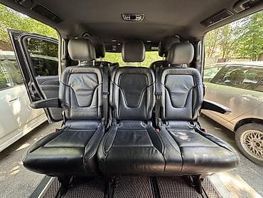 вито сиденя: Третий ряд сидений, Кожа, Mercedes-Benz 2016 г., Б/у, Оригинал, Германия — 1
