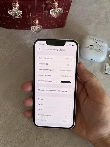айфон мини 12: IPhone 13 mini, Б/у, 128 ГБ, Розовый, Защитное стекло, Кабель, 77 % — 4