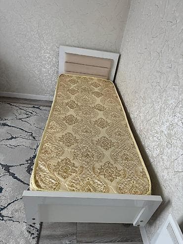 продаю набор инструментов: Односпальная кровать, С матрасом, длина - 190 см — 3