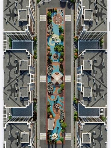 квартира ортосай: 3 комнаты, 82 м², Элитка, 2 этаж, Готовая ПСО (под самоотделку) — 6