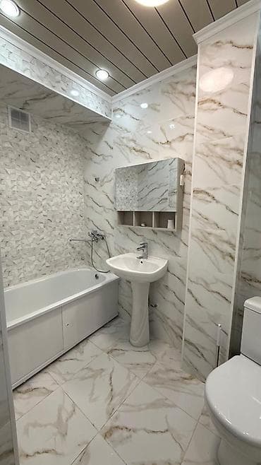 osh flat: 2 комнаты, 52 м², Элитка, 6 этаж, Дизайнерский ремонт — 9