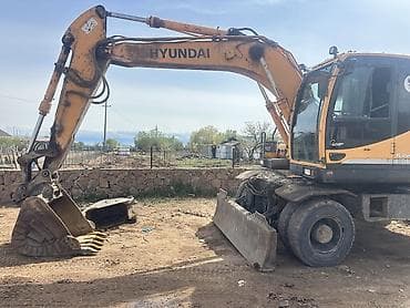 насос шымге: Экскаватор, Hyundai, 2010 г., Дөңгөлөктүү — 3