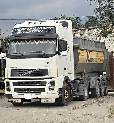 дворник маторчик: Тягач, Volvo, Самосвал — 1