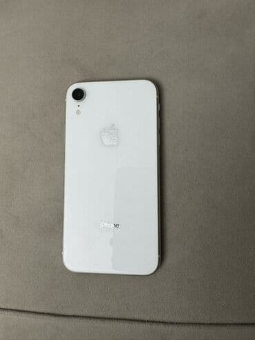 кольцовая лампа: IPhone Xr, Б/у, 64 ГБ, Белый — 1