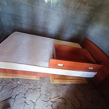 керебеттер: Бир кишилик керебет, Колдонулган, Матрасы бар, узуну - 200 см — 3