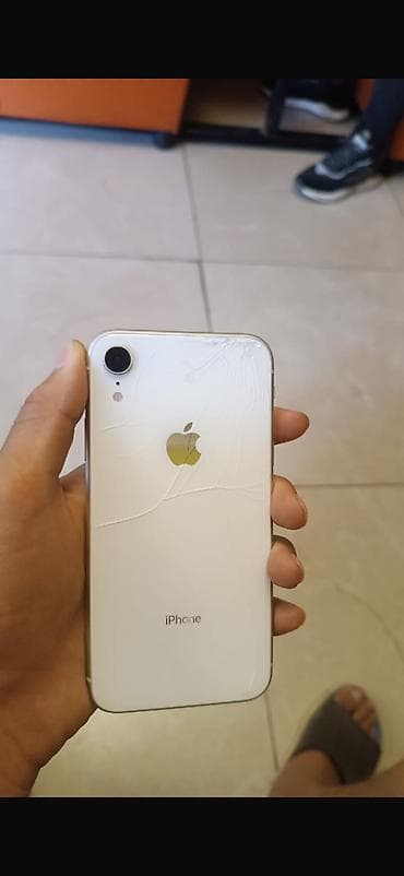 копии айфон: IPhone Xr, Б/у, 64 ГБ, Белый, Защитное стекло, 76 % — 1
