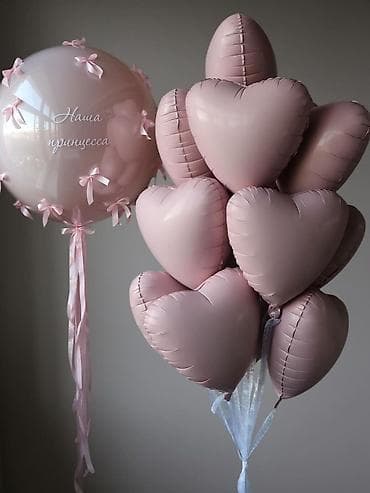 🎈 Оформление шарами на выписку из роддома 🎈 💖 Самые низкие цены! ✨