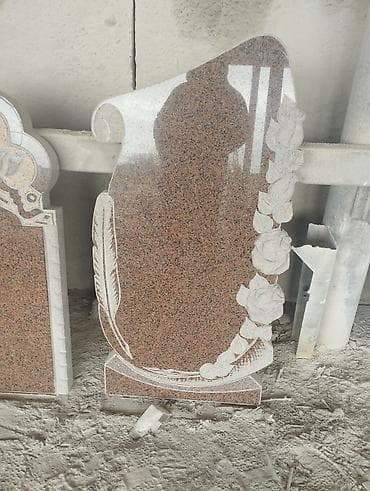 Кызматтар: Эстеликтерди жасоо, Тосмолорду жасоо, Кресттерди жасоо | Гранит, Металл, Мрамор | Жасалгалоо — 9