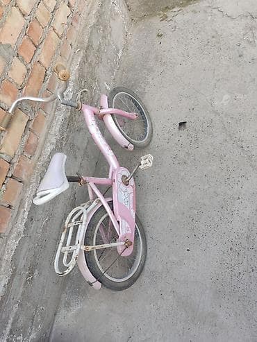 Балдар электр унаалары: Балдар үчүн велосипед, 2 дөңгөлөктүү, 6 - 9 жаш, Кыз үчүн, Колдонулган — 1