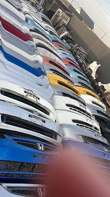 бампер crv: Бампер Honda, Б/у, Оригинал — 1