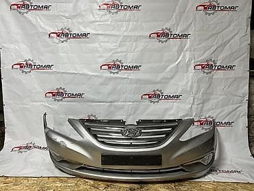 sonata 2014: Бампер Hyundai, Б/у, Оригинал — 1