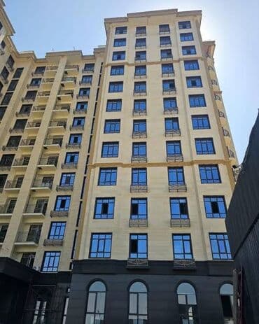 продаю 1 ком кв мкр аламедин 1: 2 комнаты, 77 м², 3 этаж, ПСО (под самоотделку) — 4