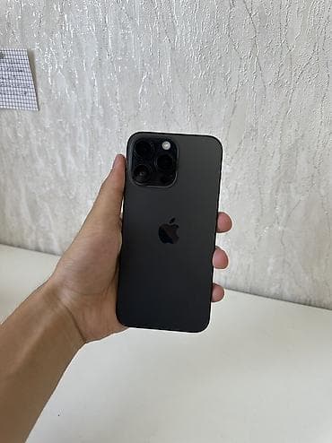 акб: IPhone 14 Pro Max, Б/у, 256 ГБ, Черный, 88 % — 2