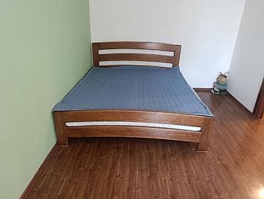 sofa bed: Двуспальная кровать из массива дерева - Материал: натуральное дерево — 4