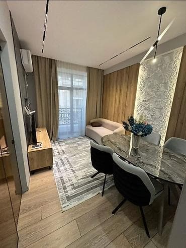 14: 3 комнаты, Без подселения, С мебелью полностью — 1