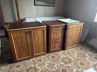 Кухонный гарнитур, Б/у, цвет - Коричневый, ДСП, Самовывоз