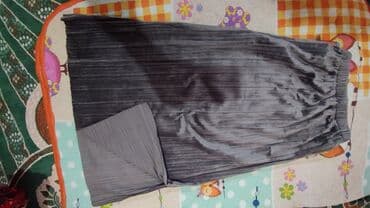 брендовые вещи оригинал: Юбка, Модель юбки: Плиссе, Миди, Бархат — 1