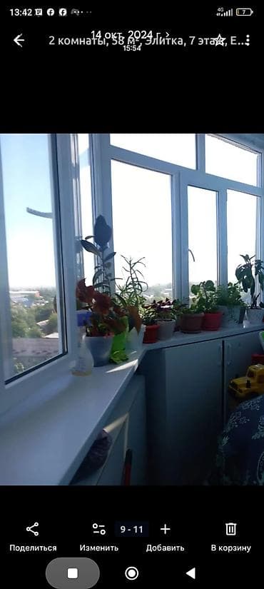 2 комнаты, 50 м², Индивидуалка, 7 этаж, Дизайнерский ремонт