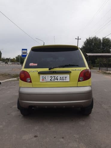 кудайберген авто запчас: Daewoo Matiz: 2007 г., 1 л, Механика, Бензин, Хетчбек — 2
