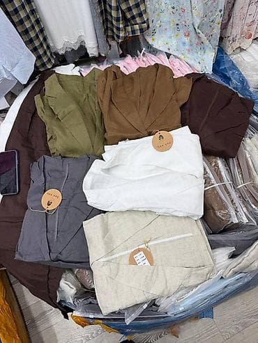 льняные женские пиджаки: Льняной женский костюм oversize из коллекции akimova collection — 6