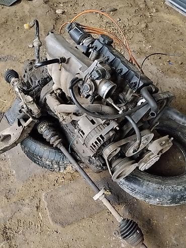 коренной сальник: Бензиновый мотор Daewoo 2008 г., 1.5 л, Б/у, Оригинал — 2