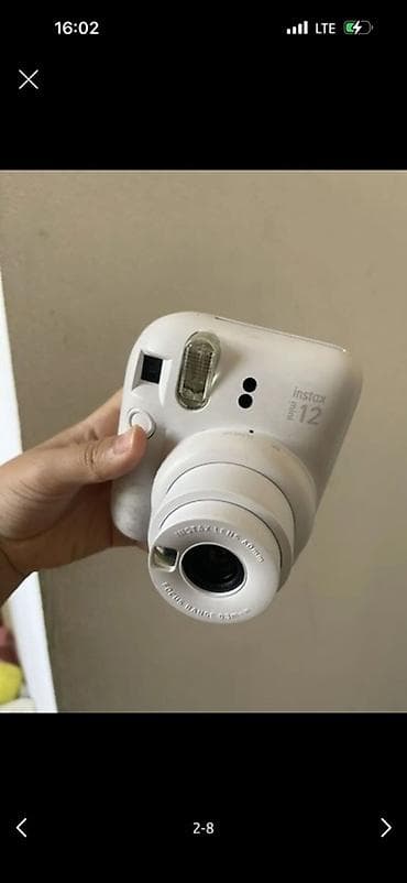 ps camera: FUJIFILM Instax mini 12 — компактная мгновенная камера цвета Clay — 2